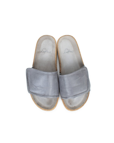 Lofina Shoes Medium | US 9 Pellame Slide On Sandal