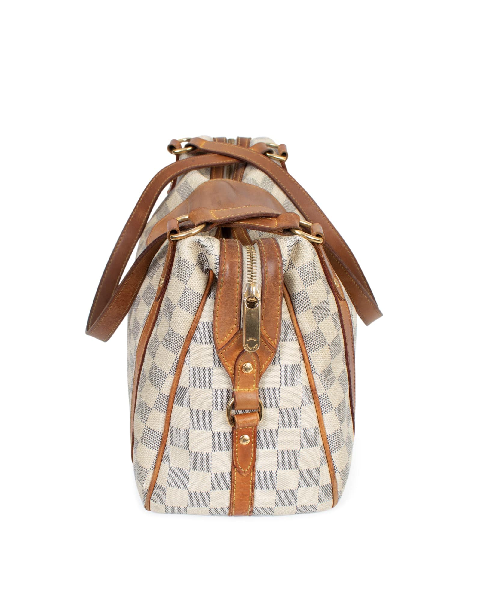 Authentic Louis Vuitton Damier Azur Canvas Stresa PM - Depop