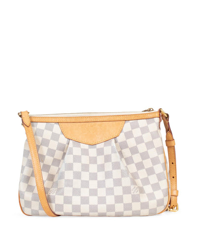 Louis Vuitton Bags One Size "Siracusa PM" in "Damier Azur"