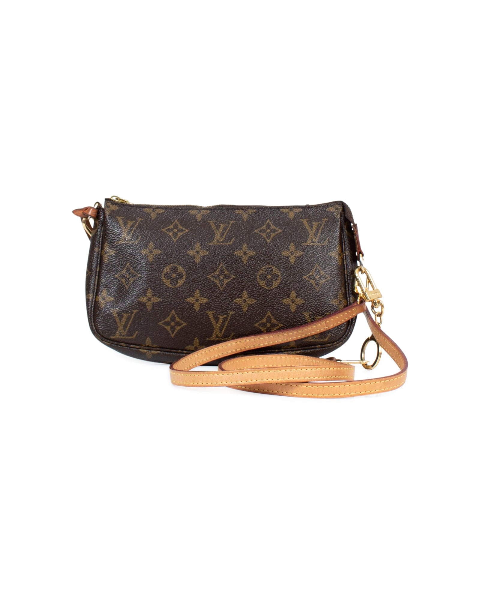 Louis Vuitton Bags One Size Vintage Monogram Crossbody Pouchette Shoulder Bag
