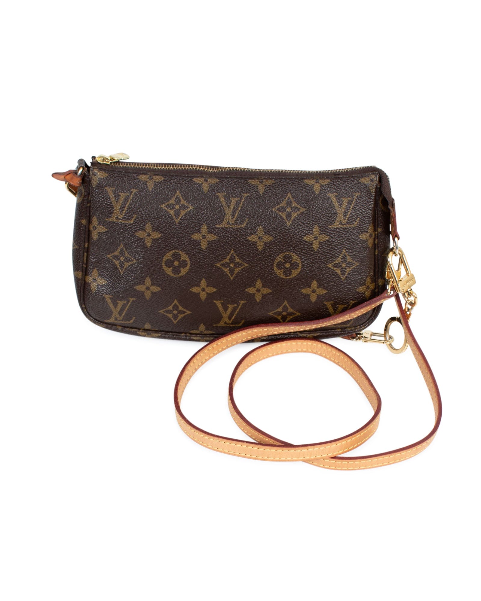 Louis Vuitton Bags One Size Vintage Monogram Crossbody Pouchette Shoulder Bag