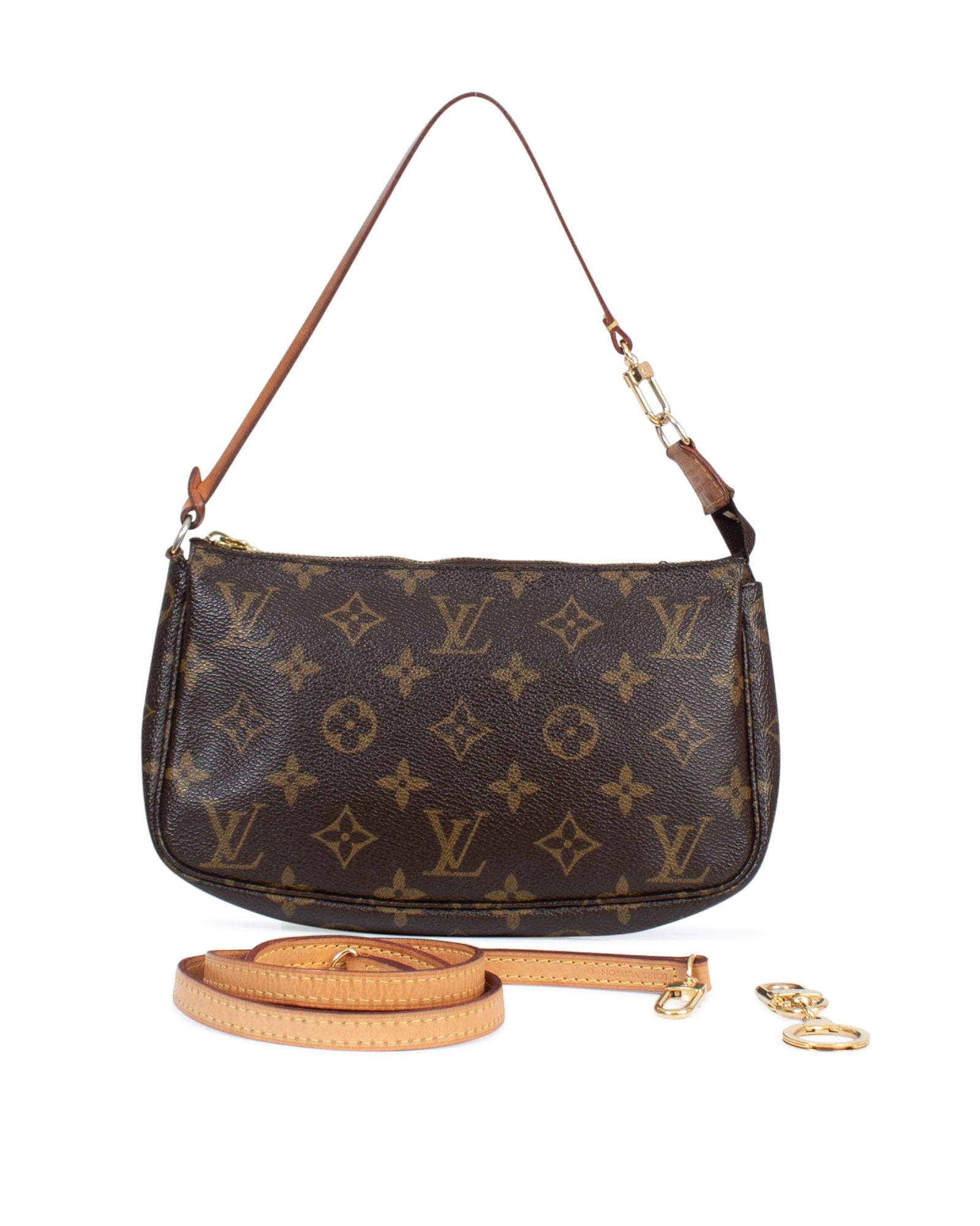 Vintage Monogram Crossbody Pouchette Shoulder Bag The Revury