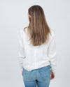 Love Stitch Clothing Small White Eyelet Jacket