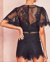 Lovers + Friends Clothing Small "Josephine" Lace Romper