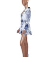 Lovers + Friends Clothing Small Printed Long Sleeve Romper