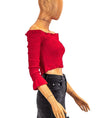 Lovers + Friends Clothing Small Red Crop Top