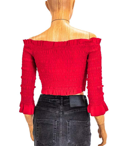 Lovers + Friends Clothing Small Red Crop Top