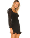 Lovers + Friends Clothing XS Black Arielle Mini Dress