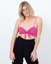Lovers + Friends Clothing XS Polka Dot Cropped Top