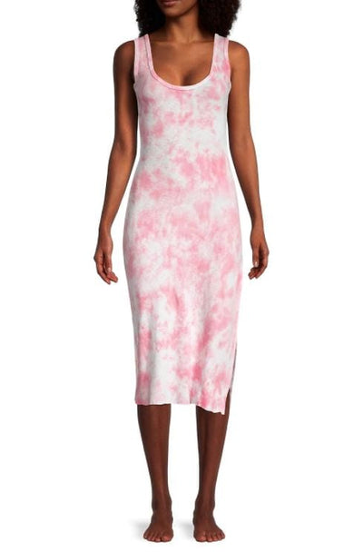 LoveShackFancy Clothing Small "Citra Tie-Dye" Midi Dress