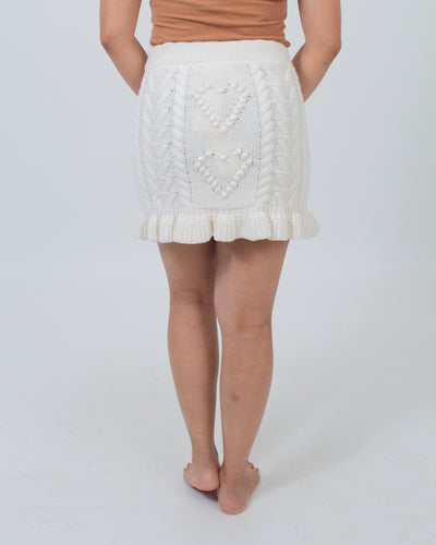 LoveShackFancy Clothing XS "Brendana" Mini Skirt