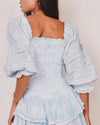 LoveShackFancy Clothing XXS | 00 "Raelynn" Smocked Mini Dress