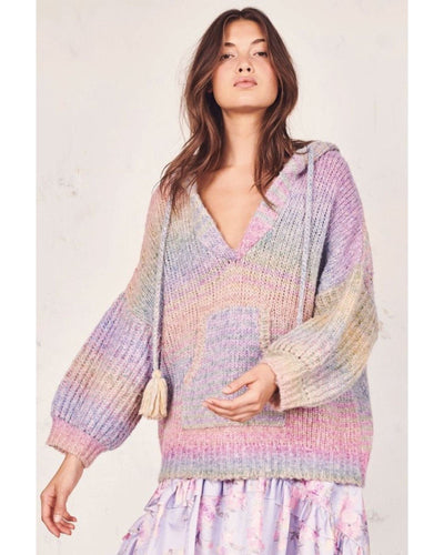 LoveShackFancy Clothing XXS Remington Hoodie Sweater