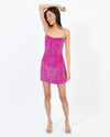 LUCA LUCA Clothing Small | US 6 I IT 42 Pink Beaded Mini Dress