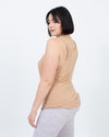 Lululemon Clothing Large Nude Ribbed Tank Top