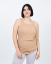Lululemon Clothing Large Nude Ribbed Tank Top
