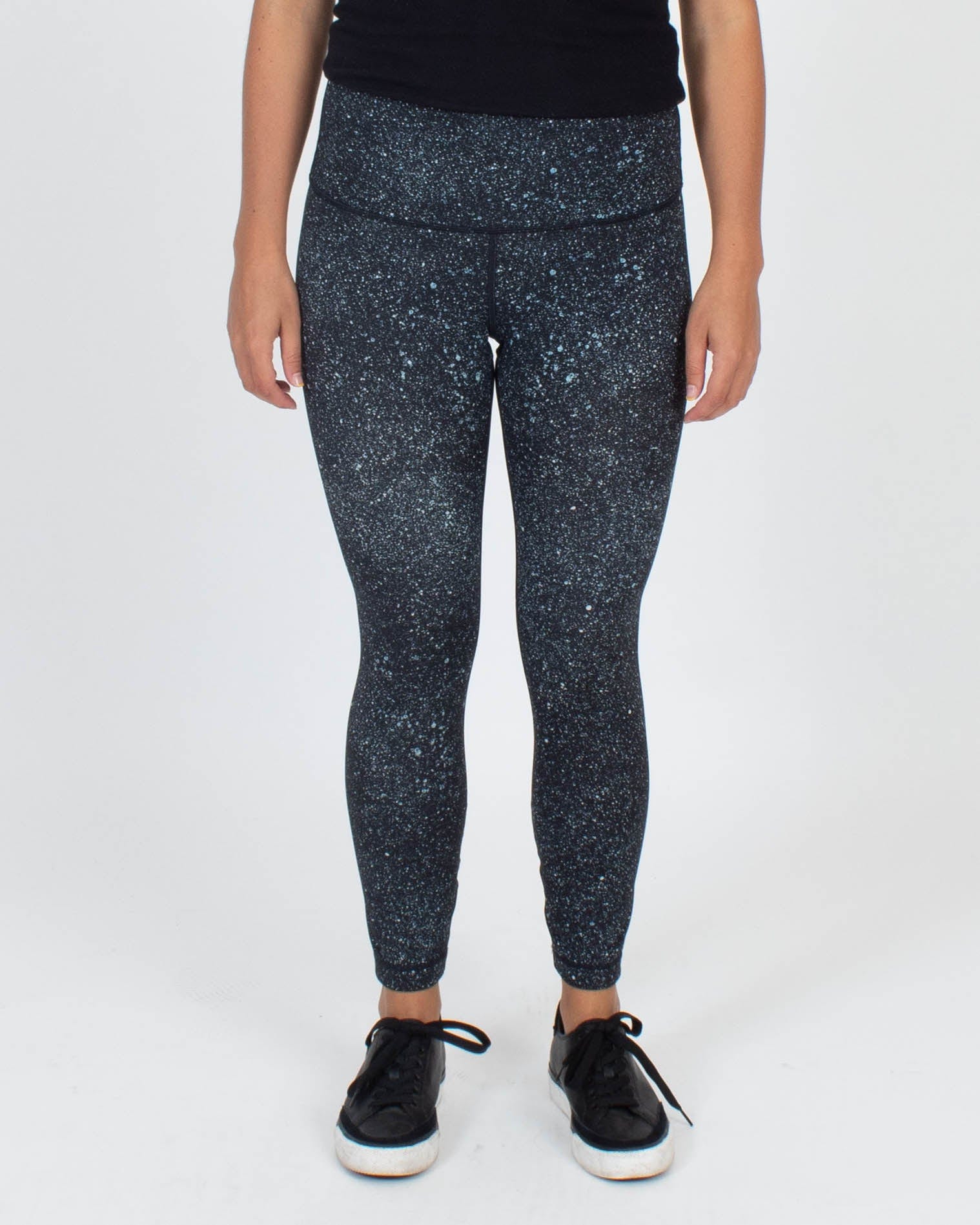 Speckled Capri Leggings The Revury