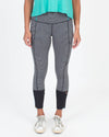 Lululemon Clothing Medium Striped Cropped Leggings