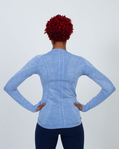 Lululemon Clothing Medium | US 6 "Swiftly" Heathered Long Sleeve Top
