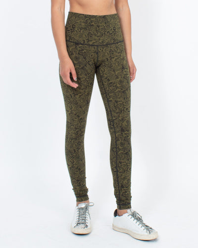 Lululemon Clothing Small Brocade Print Leggings