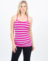 Lululemon Clothing Small Pink Striped Tank Top