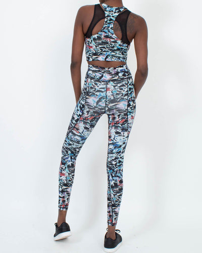 Lululemon Clothing XS Printed Mesh Detail Set