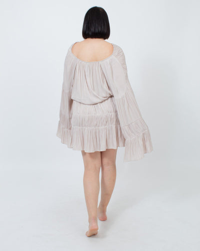 Luxe Deluxe Clothing Medium | US 8 "Look Twice" Silk Caftan Dress