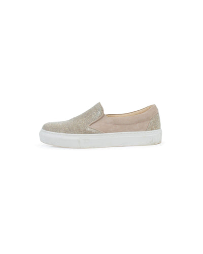 M. GEMI Shoes Medium | US 8 Metallic Slip On Sneakers