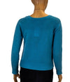 M.PATMOS Clothing Small Blue Cashmere Sweater