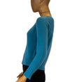M.PATMOS Clothing Small Blue Cashmere Sweater