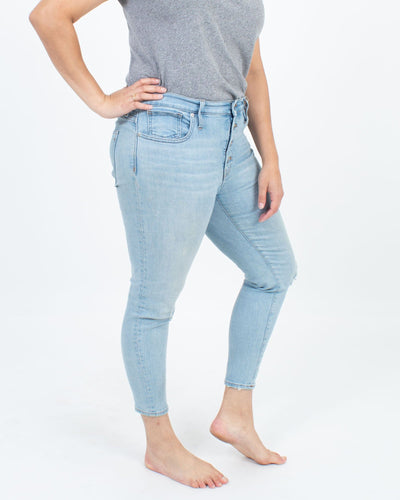 Madewell Clothing Large | US 31 "9" High-Rise Skinny" Jeans