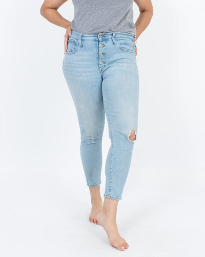 Madewell Clothing Large | US 31 "9" High-Rise Skinny" Jeans