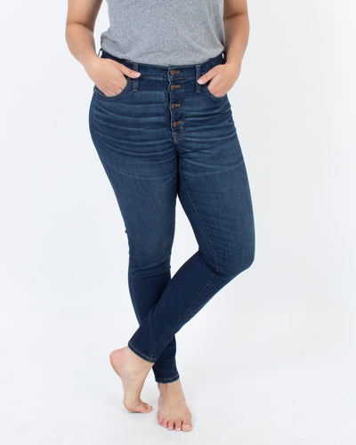 Madewell Clothing Large | US 31 "9" High-Rise Skinny" Jeans