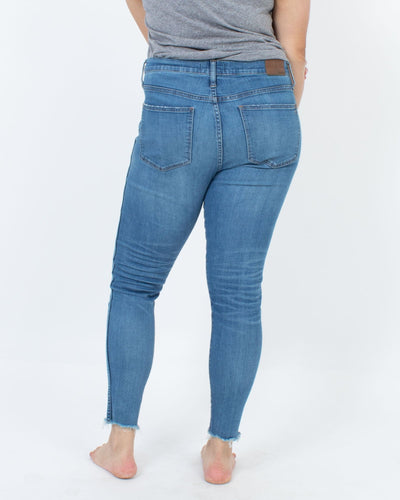 Madewell Clothing Large | US 32 "9" High-Rise Skinny" Jeans
