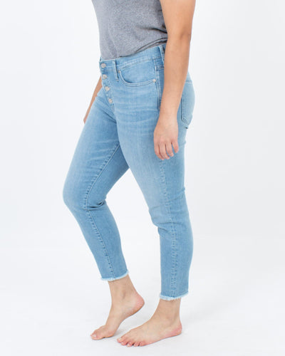 Madewell Clothing Large | US 32 "9" High-Rise Skinny" Jeans