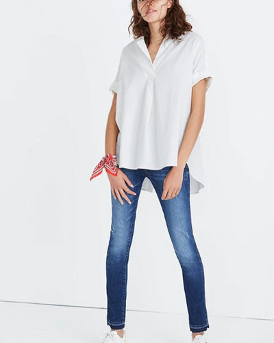 Madewell Clothing Medium "Courier" Button-Back Shirt