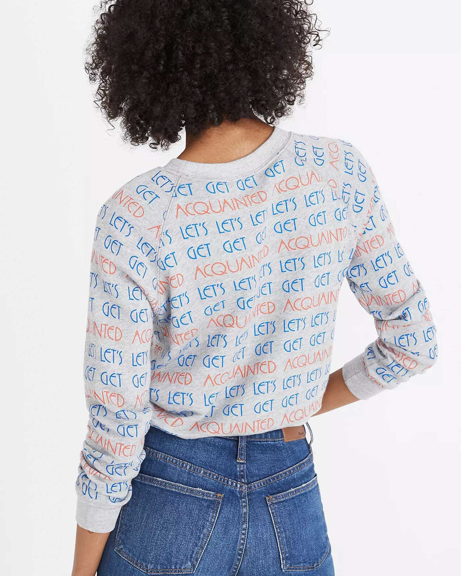 Madewell Clothing Medium Monogram Sweatshirt