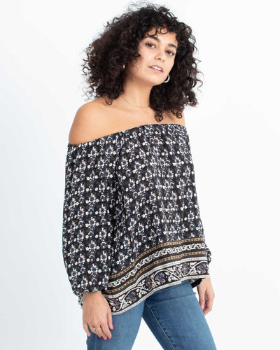 Madewell Clothing Medium Off-The-Shoulder Blouse