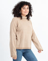 Madewell Clothing Medium Printed Turtleneck Sweater