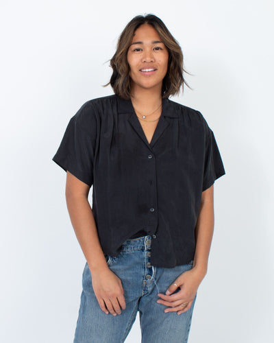 Madewell Clothing Medium Short Sleeve Button Down