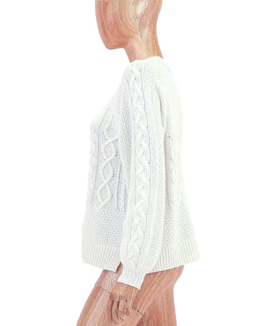 Madewell Clothing Small Cable Knit Sweater