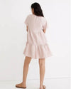 Madewell Clothing Small Linen-Blend "Lorelei" Mini Dress