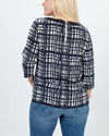Madewell Clothing Small Printed Silk Blouse