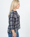 Madewell Clothing Small Printed Silk Blouse