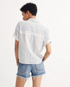 Madewell Clothing Small Short-Sleeve Tie-Front Shirt