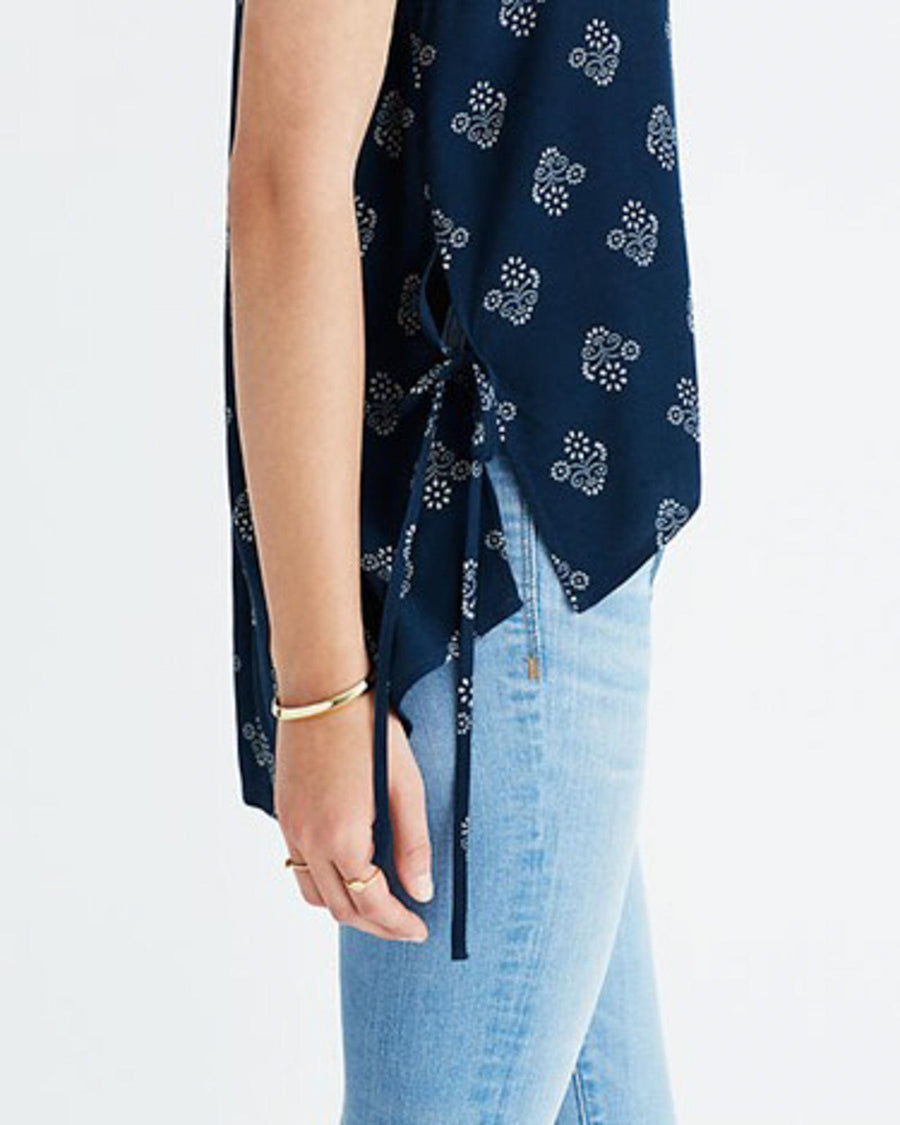 Madewell Clothing Small "Skylight Side-Tie Top"