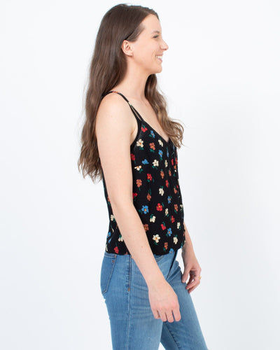 Madewell Clothing Small Sleeveless Floral Blouse