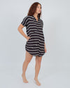 Madewell Clothing Small Striped Shift Dress