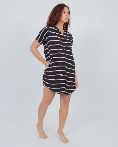 Madewell Clothing Small Striped Shift Dress