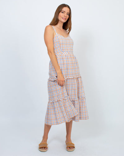 Madewell Clothing Small | US 2 Plaid Midi Dress